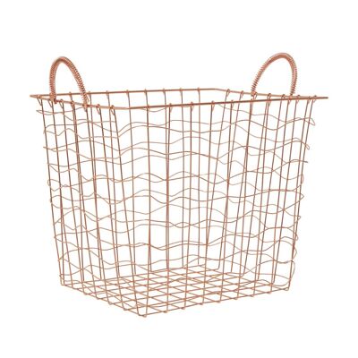 Vertex Copper Plated Basket