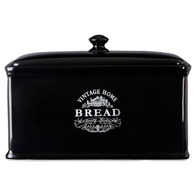 Vintage Home Black Edition Bread Box