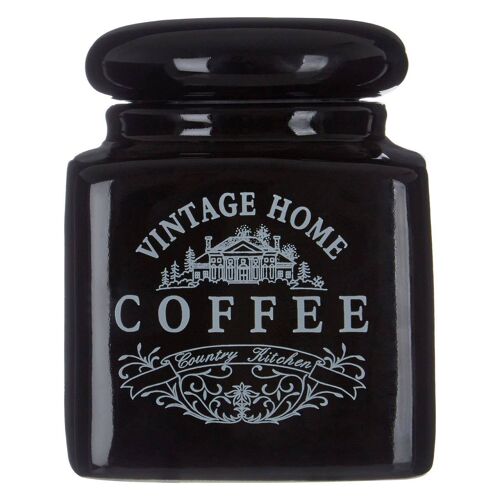 Vintage Home Black Edition Coffee Jar
