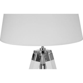 Lampadaire Trépied Bailey Blanc - 144cm 4