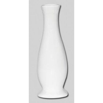 Vase incurvé blanc 3