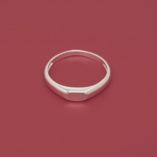 signet ring - Silber