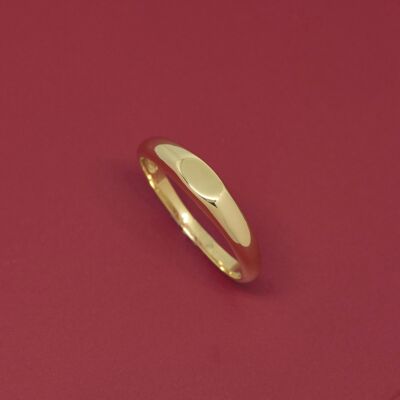 anillo de sello - oro