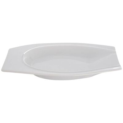 White Porcelain Serving Plate