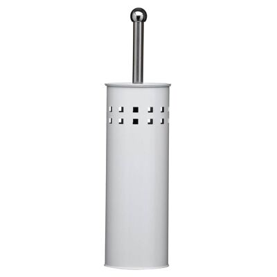 White Square Design Toilet Brush