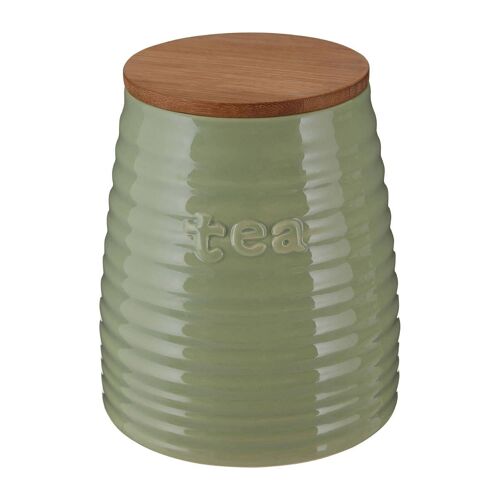 Winnie Green Dolomite Tea Canister