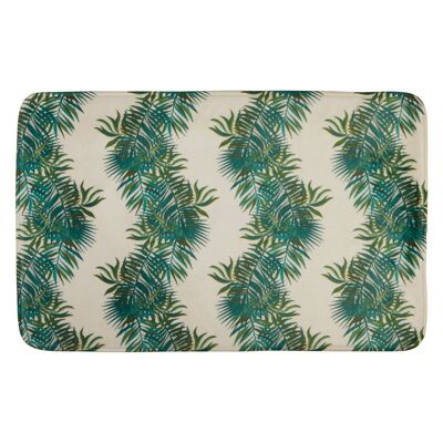 Winter Palm Leaf Soak Bath Mat