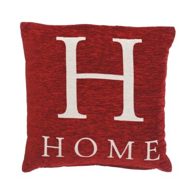 Words 'Home' Red Cushion