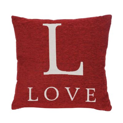 Words 'Love' Red Cushion