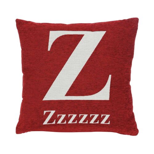 Words 'Zzzzzz' Red Cushion