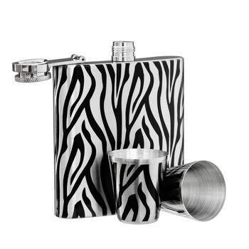 Ensemble de flasques Zebra Design 5