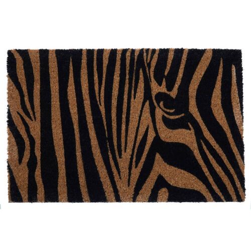 Zebra Print Doormat