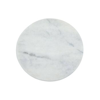 Plateaux tournants en marbre blanc Ziarat 1