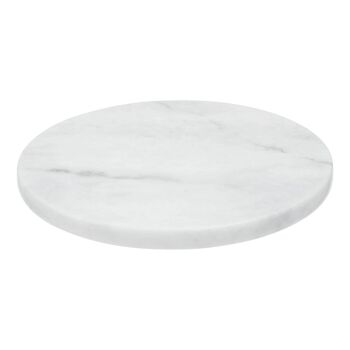Plateaux tournants en marbre blanc Ziarat 8