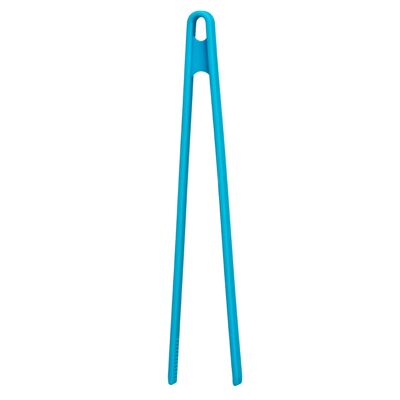 Zing Blue Silicone Tongs