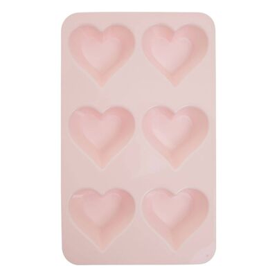 Zing Pastel Pink Heart Shape Cake Mould