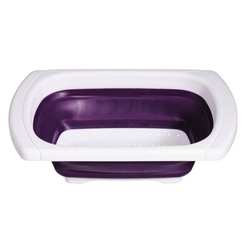 Zing Purple Over Sink Colander