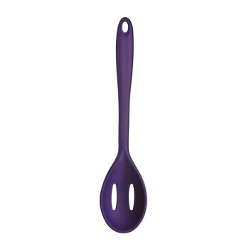 Cuillère à fentes en silicone violet Zing 2