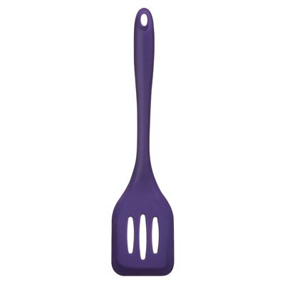 Zing Purple Silicone Slotted Turner