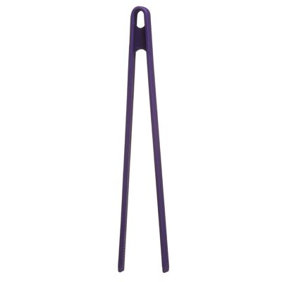 Zing Purple Silicone Tongs