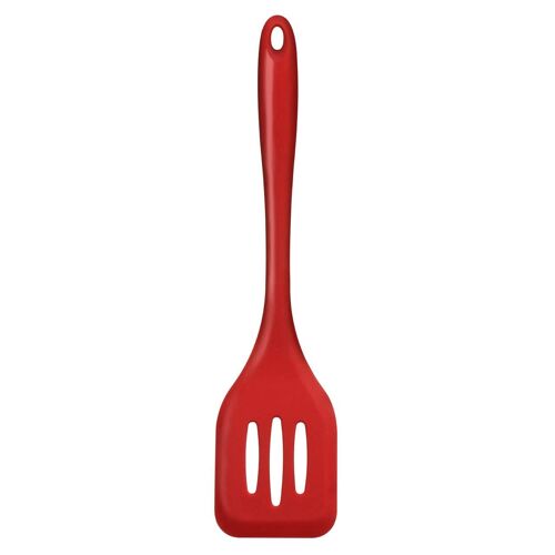 Zing Red Silicone Slotted Turner