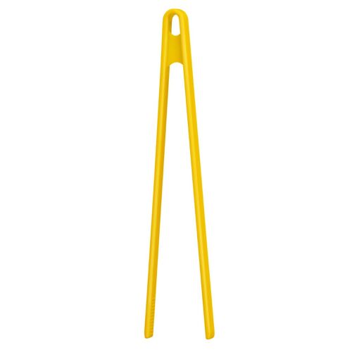 Zing Yellow Silicone Tongs