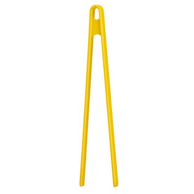 Zing Yellow Silicone Tongs