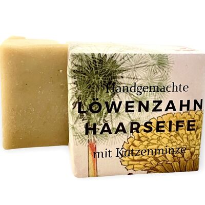 Handmade Dandelion Hair Soap (Size L)