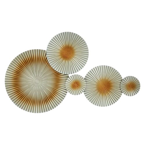 Abstract Discs Wall Sculpture