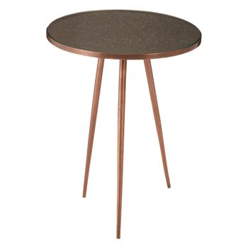 Akola Copper Finish Side Table 5