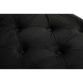 Alea Black Velvet Bench 8