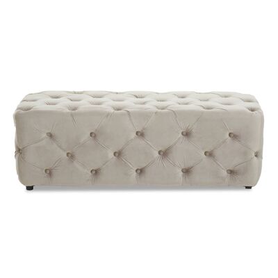 Alea Mink Velvet Bench