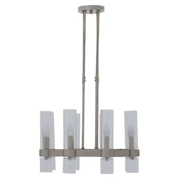 Alexis Nickel Finish Pendant Light 2