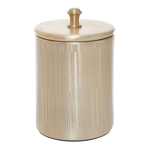 Allegra Champagne Finish Canister