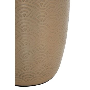 Allegra Etched Champagne Finish Toothbrush Holder 8