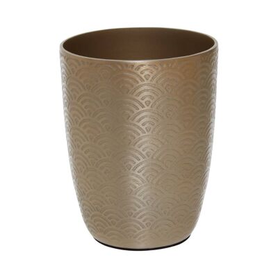 Allegra Etched Champagne Finish Tumbler - 300ml
