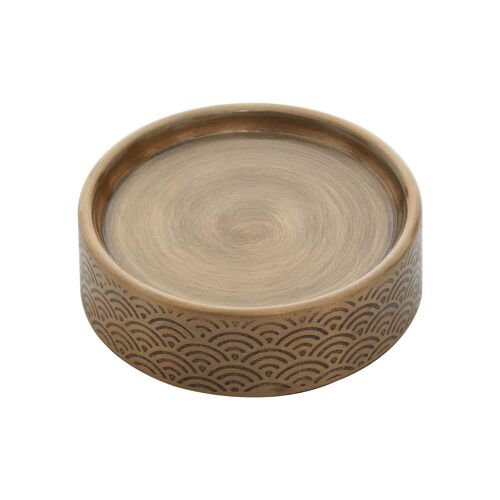 Allegra Etched Detail Soap Dish