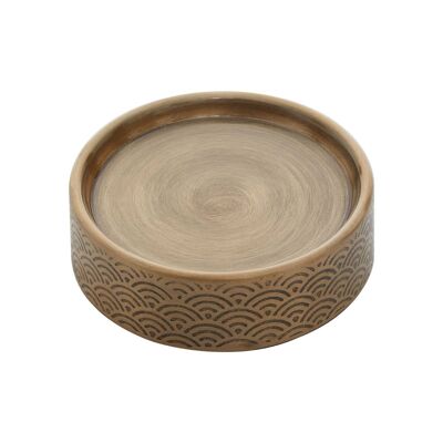 Allegra Etched Detail Soap Dish