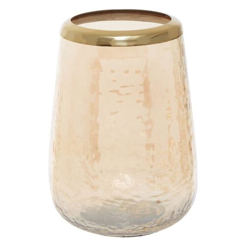Allegra Glass Tumbler with Gold Detail - 350ml