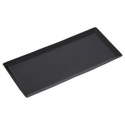 Allegra Gold and Black Finish Tray
