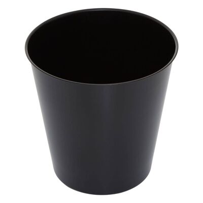 Allegra Gold and Black Finish Waste Bin