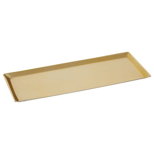 Allegra Gold Finish Tray