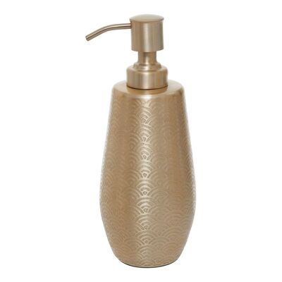 Allegra Rounded Champagne Finish Dispenser