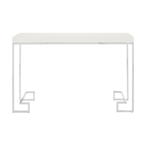 Allure Chrome / Rectangular Console Table