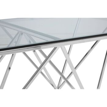 Allure Coffee Table with Triangular Base 4