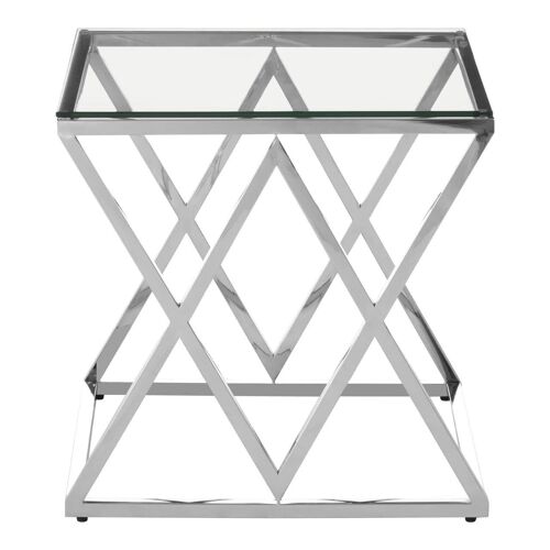 Allure Cross End Table