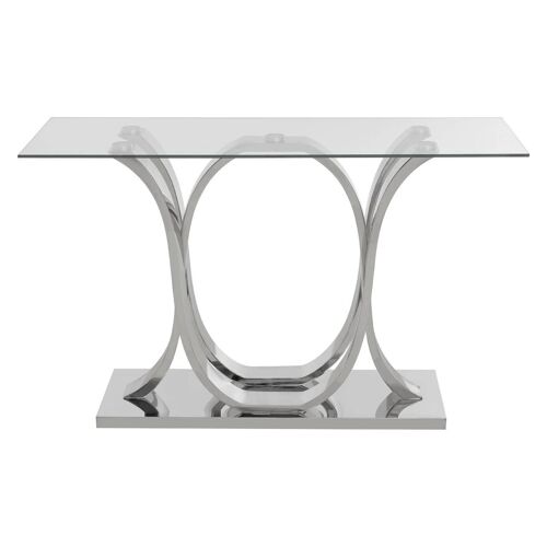 Allure Curved Base Console Table