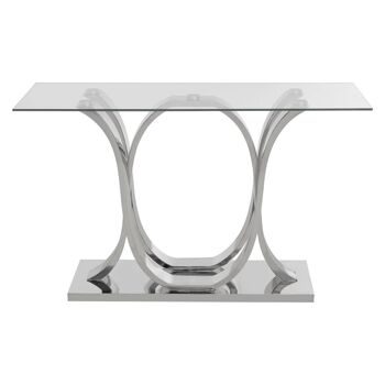 Allure Curved Base Console Table 1