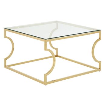 Allure Curved Frame Coffee Table 2
