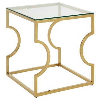 Allure Curved Frame End Table 2